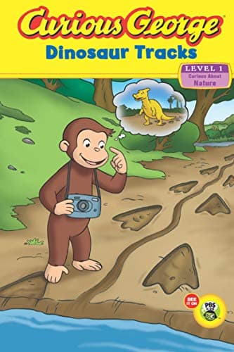 Image of Curious George Dinosaur Tracks (CGTV Reader)