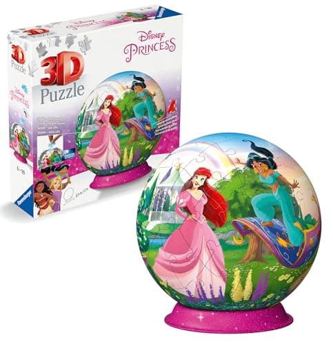Image of Ravensburger Disney Princess 3D Jigsaw Puzzle for Adults and Kids Age 6 Years Up - 72 Pieces - No Glue Required - 2024
