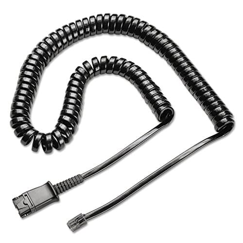 Image of Plantronics 26716-01 U10 Amplifier Cable - Black (Pack of 1)
