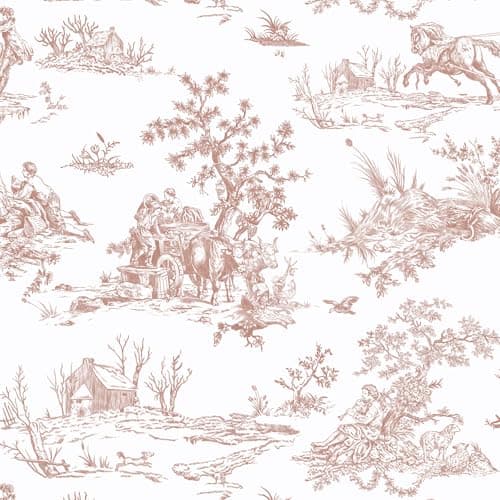 Image of CiCiwind Peel and Stick Wallpaper Vintage Floral Contact Paper 44×300cm Self Adhesive Wallpaper Pink Vinyl Wrap Sticky Back Plastic Removable Stick on Wallpaper Wall Cabinets Decorative Film