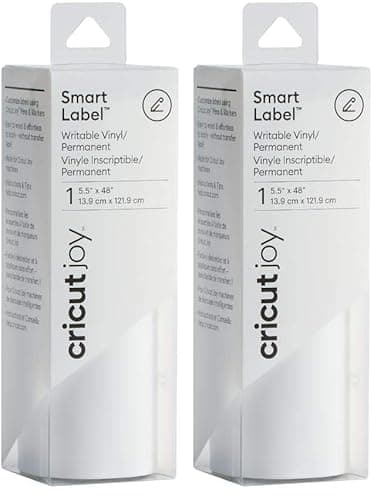 Image of Cricut Joy Smart Label Writable Vinyl (Pack of 2)
