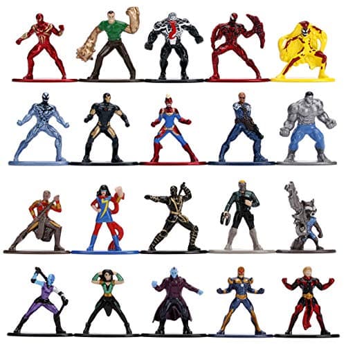Image of Jada Toys Nano METALFIGS Marvel 20-Pack Wave 3, 1.65" Die-Cast Collectible Figures 30795