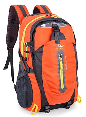 Image of Besrina 40L Lightweight Hiking Backpack, Multi-functional Water-resistant Casual Camping Trekking Rucksack for Cycling Travel Climbing Mountaineer Outdoor Sport
