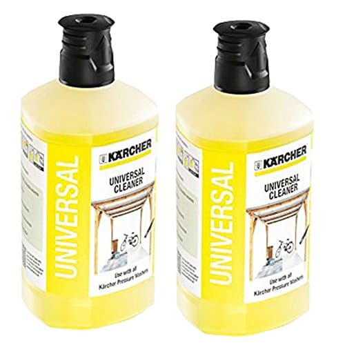 Image of Karcher Universal Car Garden Patio Cleaner Pressure Washer Detergent K2 - K7 1 Litre x 2