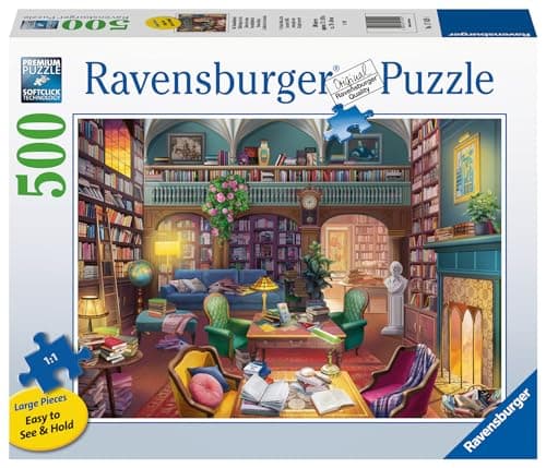 Image of Ravensburger Dream Library 500 Piece Jigsaw Puzzles for Adults and Kids Age 10 Years +