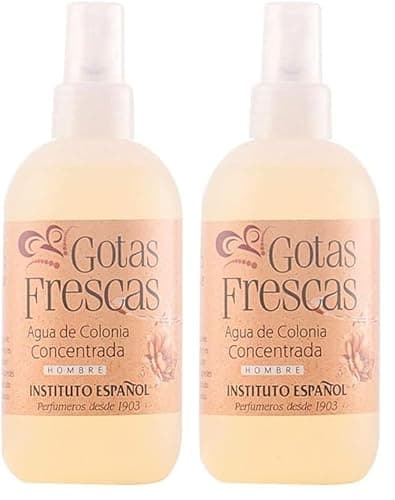 Image of Instituto Español Gotas Frescas Cologne, 250 ml (Pack of 2)