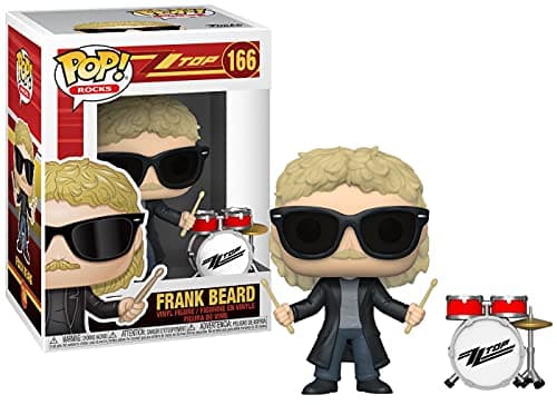 Image of Funko POP! Rocks: ZZ Top-Frank Beard - Collectable Vinyl Figure - Gift Idea - Official Merchandise - Toys for Kids & Adults - Music Fans - Model Figure for Collectors and Display