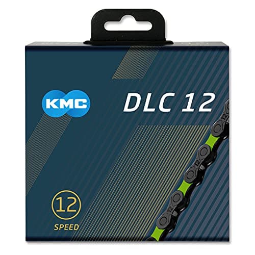 Image of KMC DLC12 12 Speed Chain, 126 Links, Green