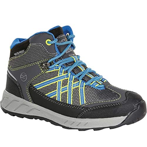 Image of Regatta Kids Samaris Waterproof Walking Boot - Brair French Blue - 1 UK
