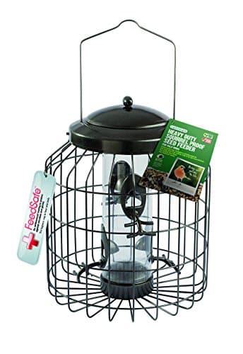 Image of Gardman Heavy Duty Squirrel Proof Bird Seed Feeder Multicolour 12.75 KG