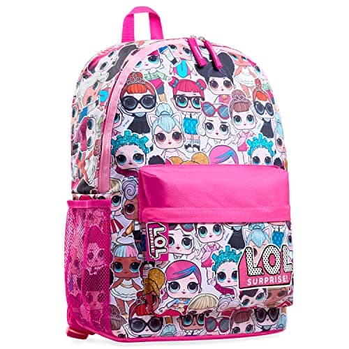 Image of L.O.L. Surprise! Backpack for Kids, Travel Sports or School Bag - Girls Gifts (Pink)