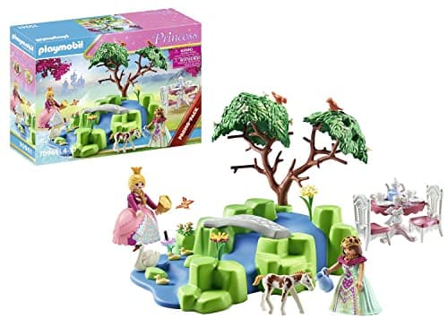 Image of Playmobil 70961 Princess Promo Pack Princess Picnic with Foal, FAiry-Tale Magical World, Fun Imaginative Role-Play, PlaySets Suitable for Children Ages 4+
