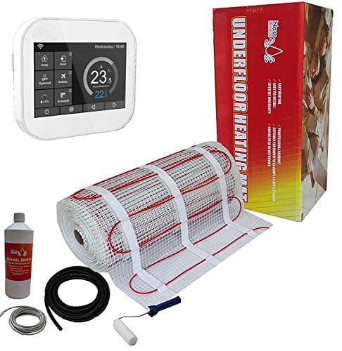 Image of Electric Underfloor Heating kit 150w - 10.0m2 - White Smart WiFi Thermostat