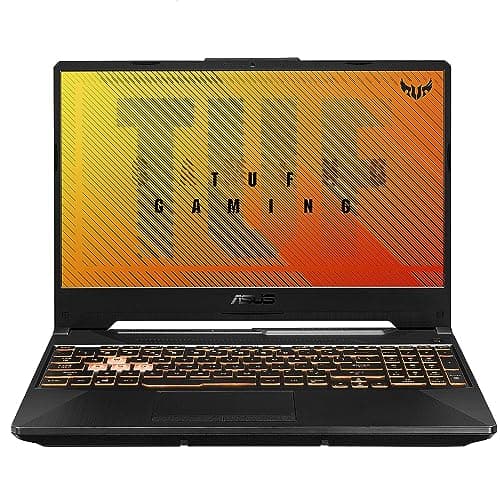Image of ASUS TUF Gaming A15 Gaming Laptop, 15.6” 144Hz Full HD IPS-Type Display, AMD Ryzen 5 4600H, GeForce GTX 1650, 8GB DDR4, 512GB PCIe SSD, RGB Keyboard, Windows 10 Home, Bonfire Black, FA506IH-AS53