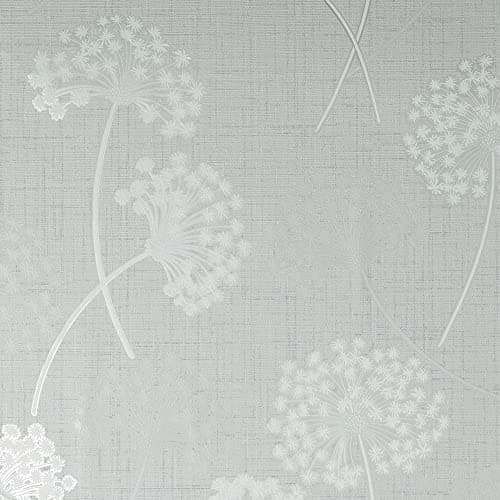 Image of Fine Decor Grace Allium Grey/Silver