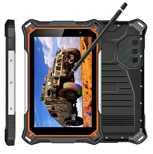 Image of Chuangsuton Rugged Android 12 Tablet 8" FHD Gorilla Glass,6GB RAM 128GB Storage,IP68 Waterproof, 10000mAh Battery,13MP+5MP Cameras, MIL-STD-810G, 4G LTE, GPS, With Active Stylus