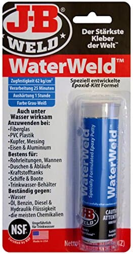 Image of JB Weld Water Weld Epoxy Putty, Developed Specially Formula for Everything that comes in Contact with Water, 8277DEU