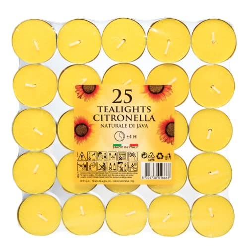 Image of Price's Candles Citronella Tealights Pack of 25 (Citronella Range)