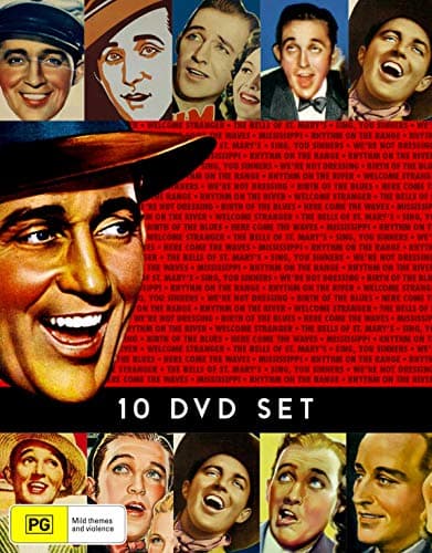 Image of Bing Crosby Collection - 10-DVD Boxset ( THE BELL OF ST MARYS / SING, YOU SINNERS / WE'RE NOT DRESSING / BIRTH OF THE BLUES / HERE COME THE WAVES / MISSISSIPPI / RHYTHM OF THE RANGE / RHYTHM OF T