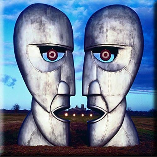 Image of Pink Floyd Division Bell steel fridge magnet (ro)