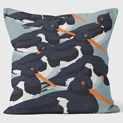 Image of WELOVECUSHIONS Oystercatchers - Robert Gillmor Cushion