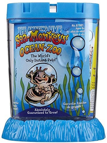 Image of Schylling Sea Monkeys Kit: Live Pets, Aquarium, Food & Water Purifier - Ages 2+, Unisex - Biology, Observation, Exploratory Skill
