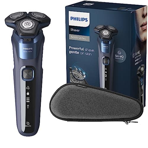 Image of Philips Shaver Series 5000 Dry and Wet Electric Shaver for Men (Model S5585/30)