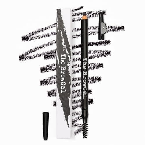 Image of The BrowGal Skinny Eyebrow Pencil - 01 Black, 1.2 g