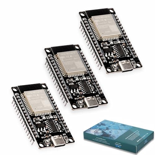 Image of Diymore 3PCS for ESP32 Module Microcontroller Bluetooth for ESP 32 Module Development Board Type C Development Board 2.4 GHz WLAN WiFi CH340C Chip