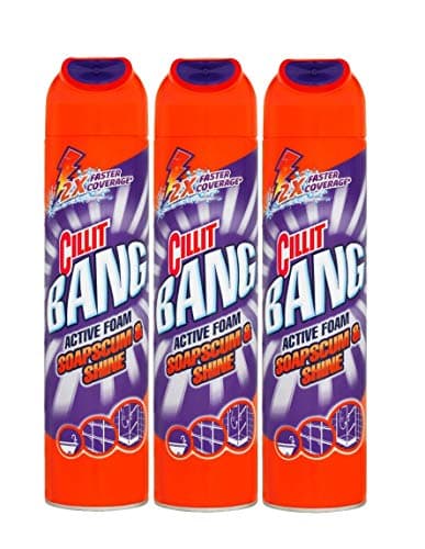 Image of Cillit Bang Active Foam Soapscum & Shower Pack of 3