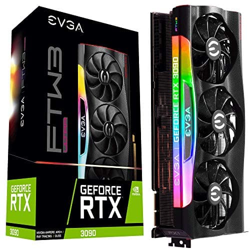 Image of Evga Geforce Rtx 3090 Ftw3 Ultra Gaming, 24G-P5-3987-Kr, 24Gb Gddr6X, Icx3 Technology, Argb Led, Metal Backplate