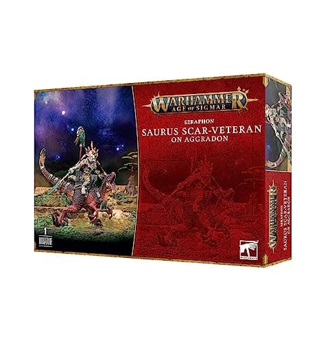 Image of Games Workshop - Warhammer - Age of Sigmar - Seraphon: Saurus Scar-Veteran On Aggradon