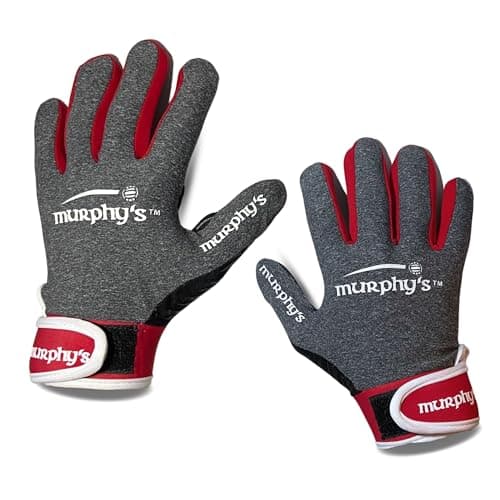 Image of Murphy's Unisex Gag20110es Murphy s Gaelic Gloves, White, 10 Large UK