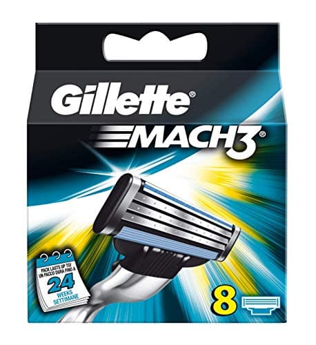 Image of Gillette Mach 3 Blades – (Pack of 8)