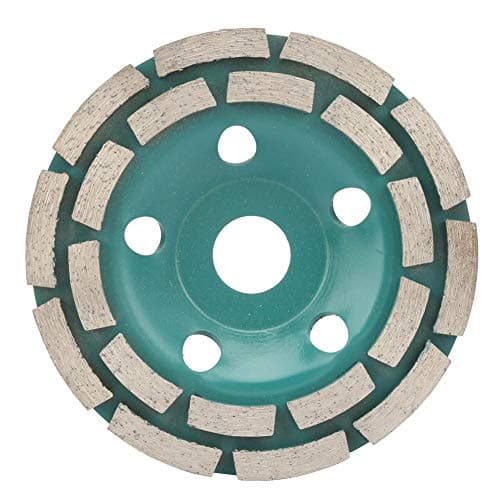 Image of 125mm Diamond Segment Grinding Wheel Cup Disc, Concrete Grinding Wheel, Diamond Cutting Disc for Granite Marble Quartz Stone, 22.2mm Arbor, Dry Use Compatible with Angle