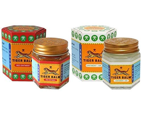 Image of 2 x19.4g Tiger Balm RED White Herbal Massage Ointment Pain Relief Muscle Menthol