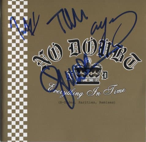 Image of No Doubt (Band) SIGNED CD Album + Certificate Of Authentication 100% Genuine