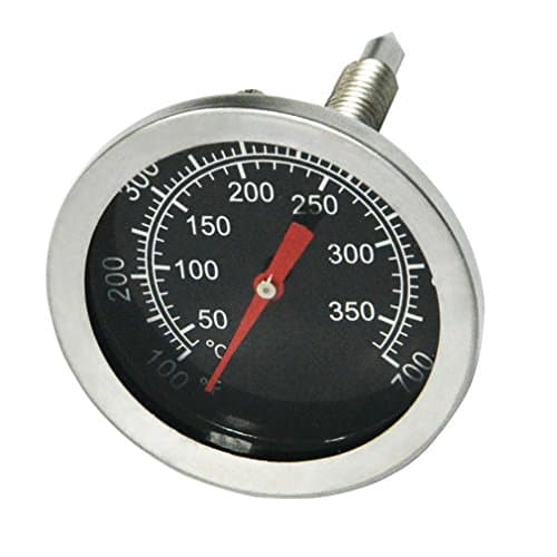 Image of onlyfire BBQ Charcoal Smoker Gas Grill Char-Grillers Dial 2" (52MM) Thermometer Temperature Gauge