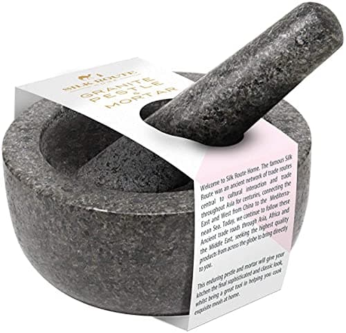 Image of Silk Route Home Classic Granite Pestle & Mortar