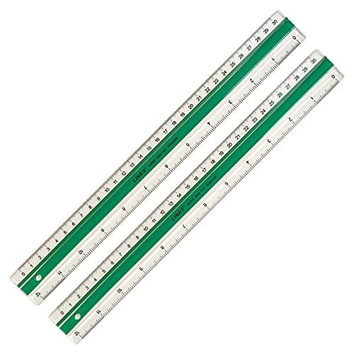 Image of Linex Ruler, 30cm Ruler, Pack of 2