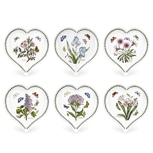 Image of Portmeirion Botanic Garden Heart Dish 9in by 8in, Single