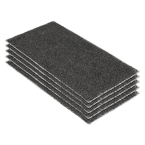 Image of Trend Mesh 1/2 Sheet 115 x 230mm 120 Grit Sanding Sheets, AB/HLF/120M, Pack of 5