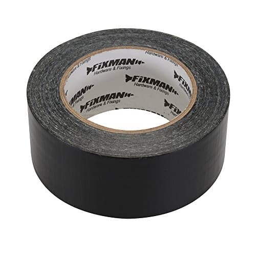 Image of Fixman 190160 Super Heavy Duty Duct Tape 50 mm x 50m Black