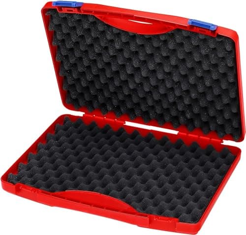 Image of KNIPEX Tool Box Red Empty 275 mm, 00 21 15 LE
