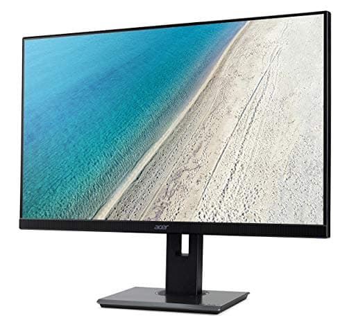 Image of acer B277U / LED MONITOR / 27" / 2560 X 1440 WQHD/IPS / 350 CD/M / 4 MS/HDMI, DISPLAYPORT/SPEAKERS/BLACK | UM.HB7EE.014