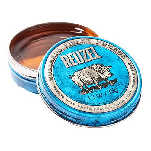 Image of Reuzel Blue Strong Hold Water Soluble Pomade, Hair Wax For Men, 35 g