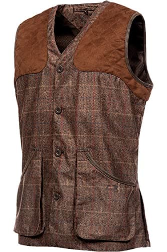 Image of Baleno Mens Milton Gilet 826BB8MDTZ76 - Check Brown