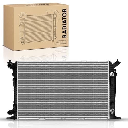 Image of Frankberg Engine Radiator Engine Radiator Automatic Transmission Compatible with A4 8K2 8K5 8KH B8 1.8L 2.0L 2007-2016 A5 8T3 8F7 8TA 1.8L 2.0L 2007-2017 Petrol/Diesel Replace# 8K0121251AJ