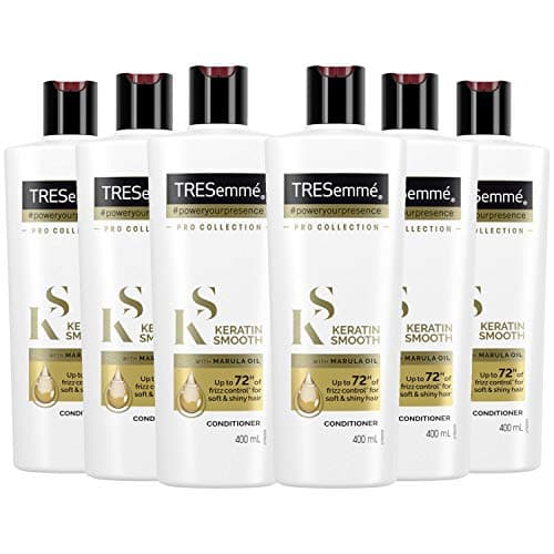 Image of Tresemme Keratin Smooth with Keratin and Marula oil Conditioner for frizz controlled defined hair 400 ml