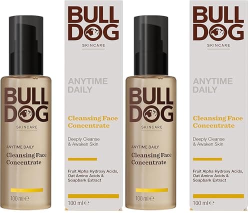 Image of BULLDOG SKINCARE - Anytime Daily Cleansing Concentrate for Men | Face Wash | 100 ml (Pack of 2)